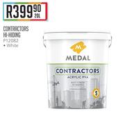 Medal 20Ltr Contractors Hi-Hiding White P12082