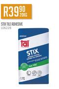 Stix 20Kg Tile Adhesive