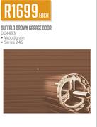 Buffalo Brown Garage Door DO4493-Each