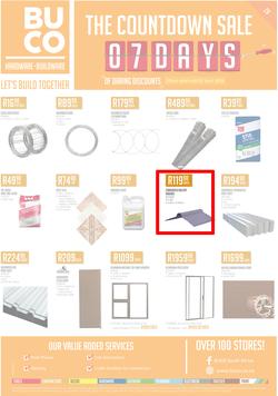 Buco Coastal Rural : The Countdown Sale (22 March - 7 April 2018), page 1