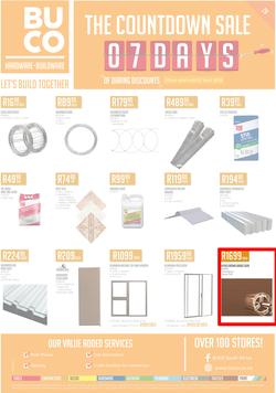 Buco Coastal Rural : The Countdown Sale (22 March - 7 April 2018), page 1