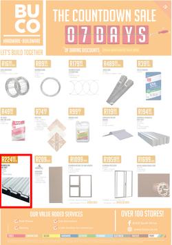 Buco Coastal Rural : The Countdown Sale (22 March - 7 April 2018), page 1