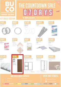 Buco Coastal Rural : The Countdown Sale (22 March - 7 April 2018), page 1