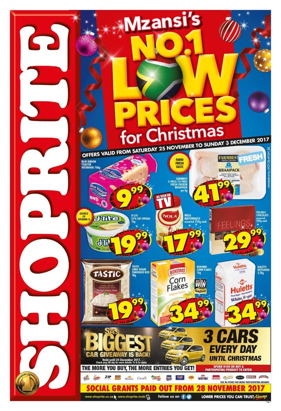 Shoprite Western Cape : Low Prices (25 Nov - 03 Dec 2017) — m.guzzle.co.za