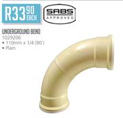 SABS Approved Underground Bend-Each