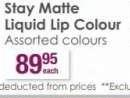 Rimmel Stay Matte Liquid Lip Colour-Each