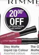 Rimmel Stay Matte Liquid Lip Colour-Each