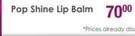 Palladio Pop Shine Lip Balm