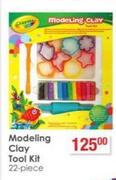 Crayola 22 Piece Modelling Clay Tool Kit 