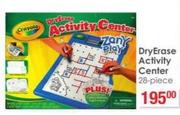 Crayola Dry Erase 28 Piece Activity Center