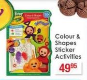 Crayola Colour & Shapes Sticker Activities