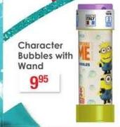 Character Bubbles With Wand