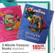 Spiderman 5 Minute Treasury Books Assorted-Each