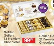 Ferrero Rocher Golden Gallery 13 Premium Chocolates