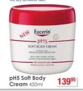 Eucerin pH5 Soft Body Cream-450ml