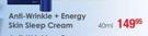 Nivea Anti-Wrinkle + Energy Skin Sleep Cream-40ml