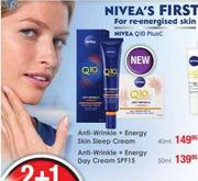 Nivea Anti-Wrinkle + Energy Day Cream SPF15-50ml