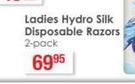 Schick Ladies Hydro Silk Disposable Razors 2-Pack