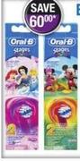 Oral-B Stages Power Brush Heads-Per Pack