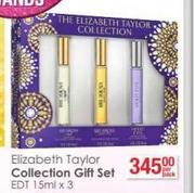 Elizabeth Taylor Collection Gift Set EDT-3 x 15ml Per Pack
