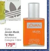 Coty Jovan Musk For Men Aftershave Cologne-118ml