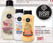 Good Stuff Foam Bath-1.3Ltr Or Body Wash Or Body Lotion-700ml Each