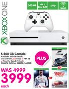 Xbox S 500GB Console-Each
