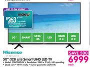 Hisense 50" 128cm Smart UHD LED TV 50N3000UW