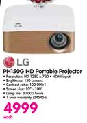 LG PH150G HD Portable Projector