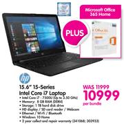HP 15.6" 15-Series Intel Core i7 Laptop-Per Bundle
