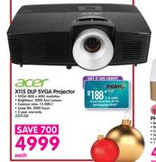 Acer X115 DLP SVGA Projector