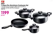 Nyka 7 Piece Pro Aluminium Cookware Set-Per Set