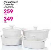 Corningware 2.3Ltr Casseroles Oval Or Round-Each