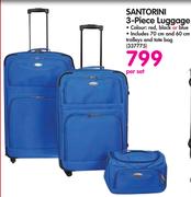 Santorini 3 Piece Luggage Set-Per Set