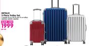 Metalix 3 Piece Trolley Set-Per Set
