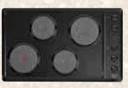 Defy 830mm Gemini Solid Plate Hob DHD326