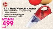 Hoover 14.4 V Hand Vacuum Cleaner HSV40