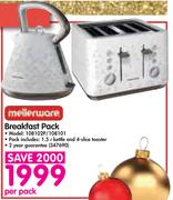 Mellerware Breakfast Pack 108102P/108101-Per Pack