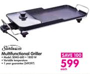 Sunbeam Multifunctional Griller SEMG-680