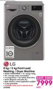 LG 8Kg/5Kg Front Load Washing/Dryer Machine FH4U2TMP8S