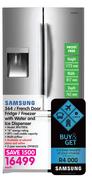 Samsung 564Ltr French Door Fridge/Freezer With Water and Ice Dispenser RF67DESL