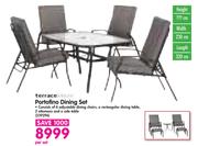 Terrace Leisure Portofino Dining Set-Per Set
