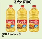 Excella Sunflower Oil-3x2Ltr