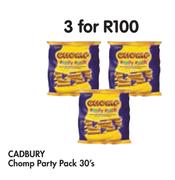 Cadbury Chomp Party Pack 30's-For 3