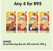 Bakers Good Morning Biscuits (All variants)-4x300g