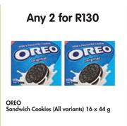 Oreo Sandwich Cookies (All variants) 16x44g-For 2