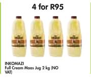 Inkomazi Full Cream Maas Jug( No VAT)-4x2Kg