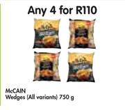McCain Wedges (All variants)-4x750g