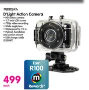 Rocka D'Light Action Camera