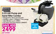 Kreepy Krauly 0.25KW Pump & Sand Filter Combo-Per Combo